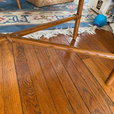 Bamboo coffee table MCM Mid-century modern