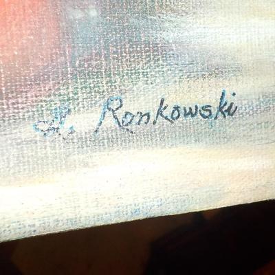 Original Oil art " The Fruits", by Ronkowski.