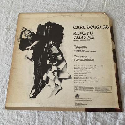 Carl Douglas Kung Fu Fighting vinyl Record Album