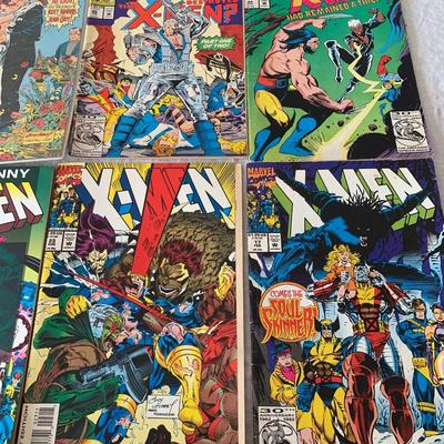 X Men comic collection Lot of 8 books