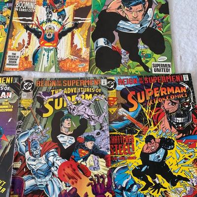 Superman Comic Lot of 8 Books (Lot #1)