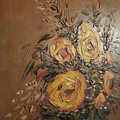 Acrylic Art By L. Wong. 197.