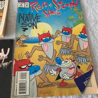 Ren And Stimpy and more comics Lot of 7 books