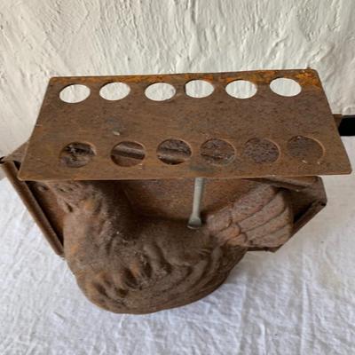 Antique Hen on Nest Chocolate Mold, metal