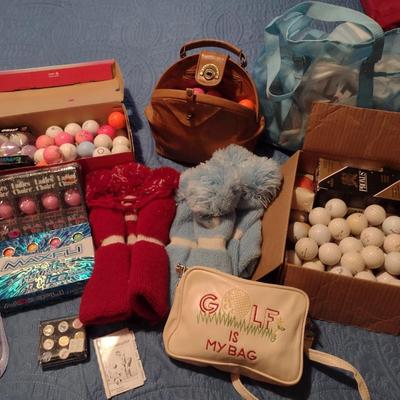 Collection of Golf Accessories and Balls (E)
