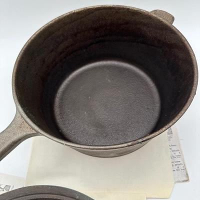Cast Iron 2qt Saucepan