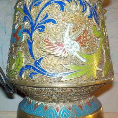 Antique Japanese Brass Vase, 1800's.