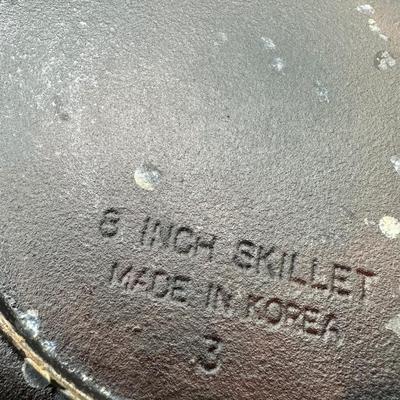 Three Cast Iron Pans