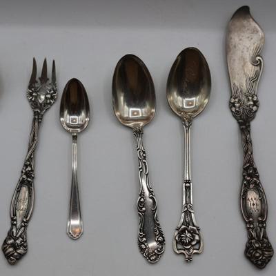 Oneida Community Tudor Plate & Few Sterling Pieces