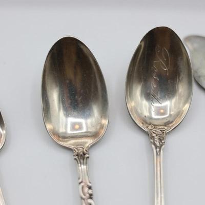 Oneida Community Tudor Plate & Few Sterling Pieces