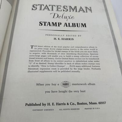 Statesman Stamp Album