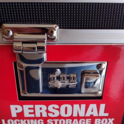 Vaultz Personal Locking Storage Box- Approx 10