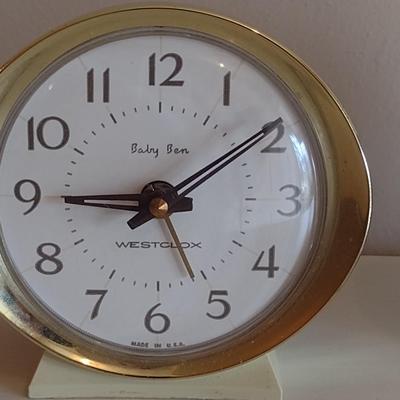 Pair of Baby Ben Clocks- Both Appear to be in Running Condition (B)