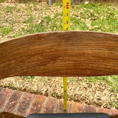 (2) Wood Folding Chairs (see description)