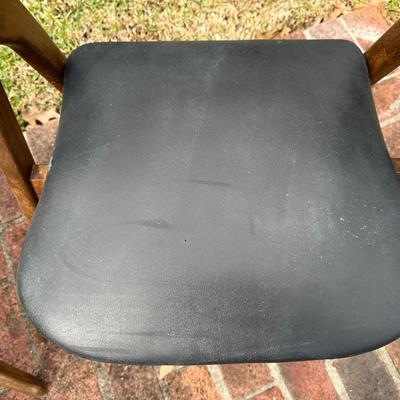 (2) Wood Folding Chairs (see description)