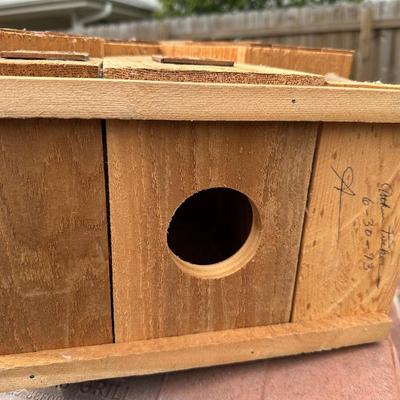 Wooden Birdhouse