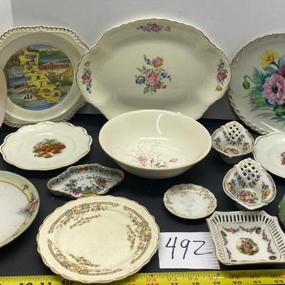 Vintage Plate Lot