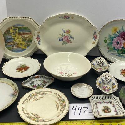 Vintage Plate Lot