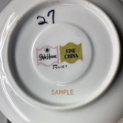 Cups and Saucers