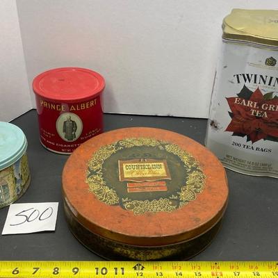 Vintage Tins
