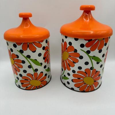 Vintage Tins w/ Tops
