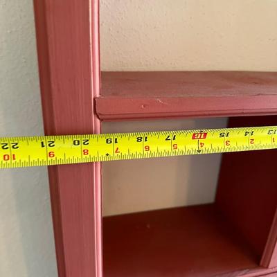 Hanging Wall Shelf w/ (3) Drawers