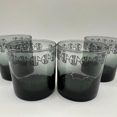 GULF Oil Cocktail Glasses