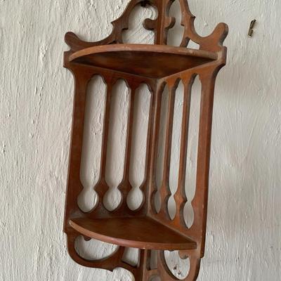 Vintage Victorian Corner shelf