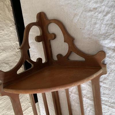 Vintage Victorian Corner shelf