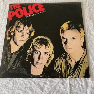 The Police vinyl album record