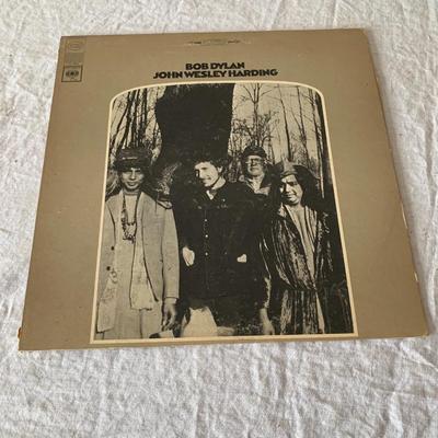 Vintage Bob Dylan John Wesley Harding album Record