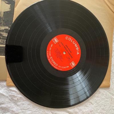 Vintage Bob Dylan John Wesley Harding album Record