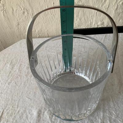 Reed and Barton crystal ice bucket