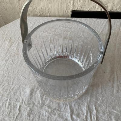 Reed and Barton crystal ice bucket