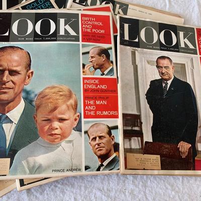 Lot of Vintage Look magazines