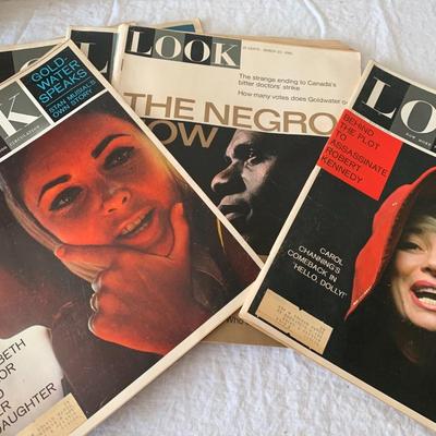 Lot of Vintage Look magazines