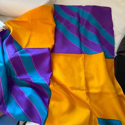 Vintage 1970â€™s YSL square scarf