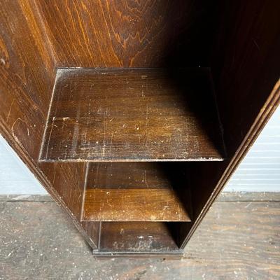 U862 Mahogany 4 Tier Lim Shelf