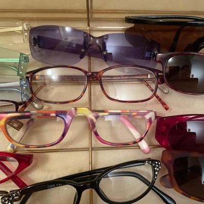 Glasses and sunglasses