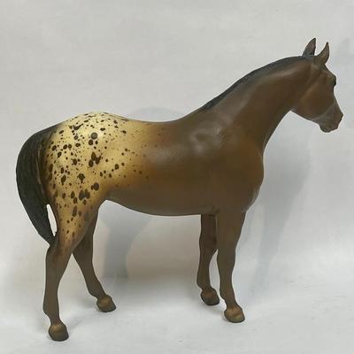 Breyer Appaloosa Quarter Horse Yearling in Brown Blanket Appy with Blaze