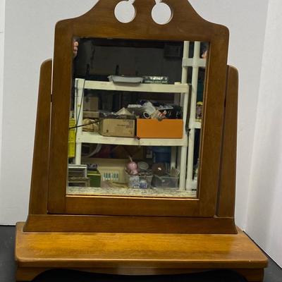 Vintage Dresser Top Mirror