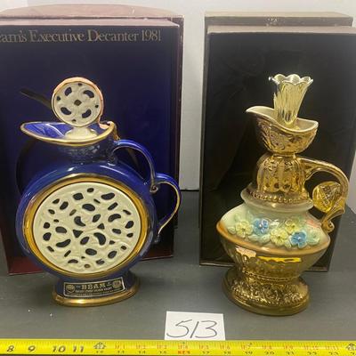 Vintage Jim Beam Decanters