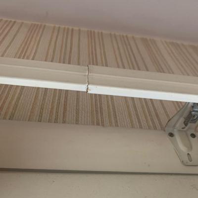 Three Sets of Pleated & Woven Window Curtains (K-HS)