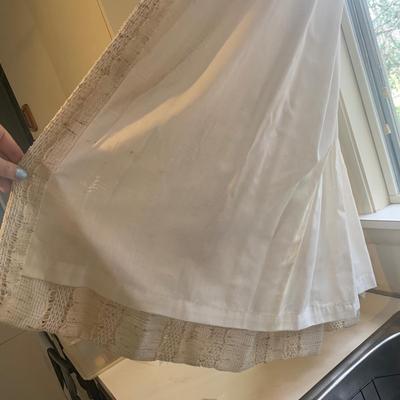 Three Sets of Pleated & Woven Window Curtains (K-HS)