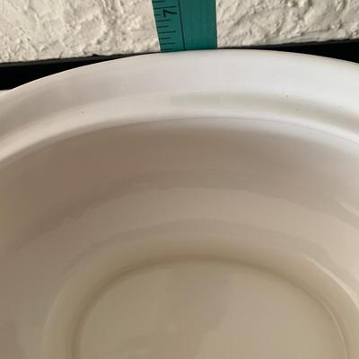 Antique Large White Ironstone soup tureen with ladle and platter