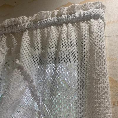Lovely Lace Curtains and Valance (P-HS)