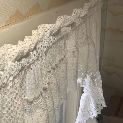 Lovely Lace Curtains and Valance (P-HS)