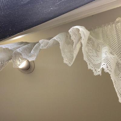 Lovely Lace Curtains and Valance (P-HS)