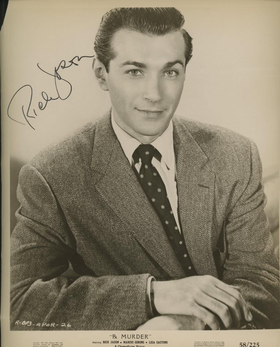 Rick Jason signed Combat photo | EstateSales.org