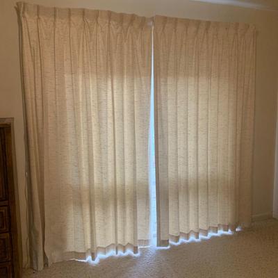 Two Sets of Rayon JC Penney Curtains (B2-HS)